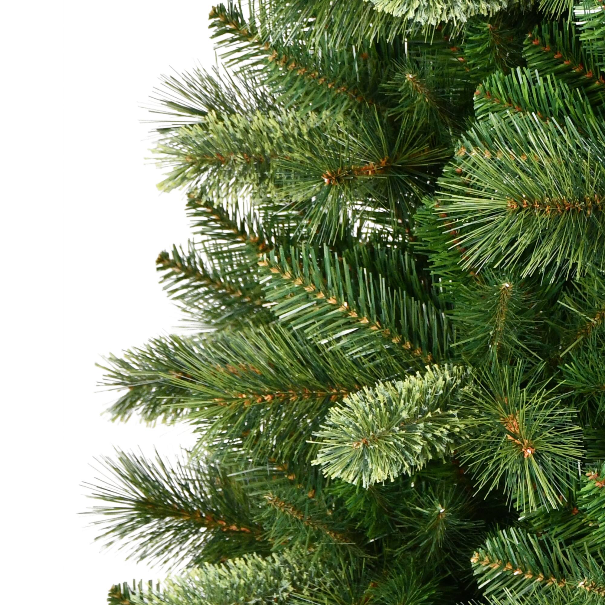 7.5ft. Unlit Slim Teton Pine Artificial Christmas Tree